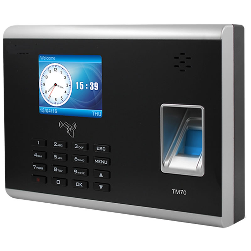 TM70 Built in Battery Access Control With SMS Alert GPRS Fingerprint Time Attendance System